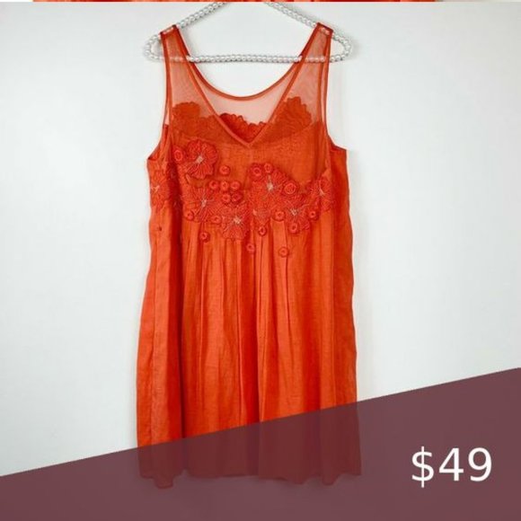 Anthropologie Sangeet Dress Meadow Rue.  SZ XS - Picture 4 of 4